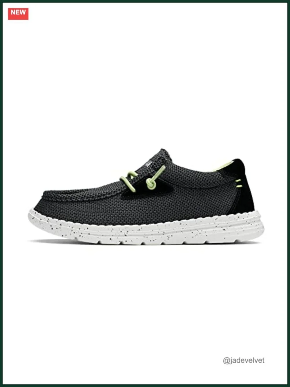 Boys Slip-on Knitted Loafers Breathable Lightweight School Shoes